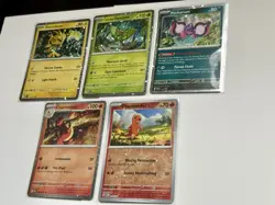 Cosmos Holo Pokemon Card Lot - X5 Cards Charmander Electabuzz… - A209 - Image 1