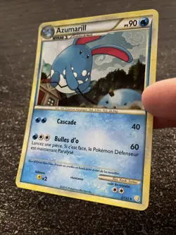 AZUMARILL HOLO - POKEMON 2/123 HGSS HEARTGOLD SOULSILVER FR - Image 3