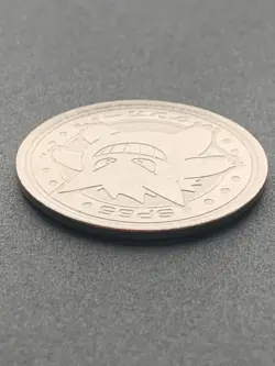 Gengar SP65 Medal Coin Meiji Juice Pokemon Japanese Pokemon NINTENDO Rare - Image 4