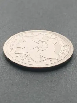 Gengar SP65 Medal Coin Meiji Juice Pokemon Japanese Pokemon NINTENDO Rare - Image 5