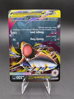 Mega Sharpedo ex 061/094 Double Rare Phantasmal Flames Pokemon Near Mint - Image 2