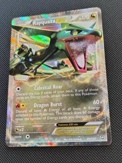 Rayquaza EX 85/124 Dragons Exalted Holo Pokemon TCG - Image 1