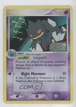Banette Reverse Foil Pokemon EX Crystal Guardians #1 2006 - Image 1