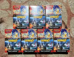 Pokemon TCG Surging Sparks Booster Bundle Box 7x Lot - Image 1