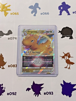 Pokemon (2022) Pokemon Go Dragonite VSTAR Holo 050/078 NM/M - Image 1