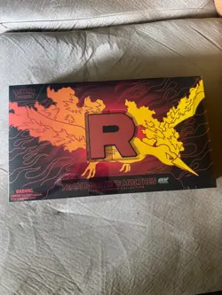 Pokemon TCG Team Rocket's Moltres ex Ultra-Premium Collection - Image 1