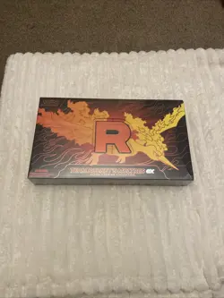 Pokemon TCG Team Rocket's Moltres EX Ultra-Premium Collection Box New Sealed - Image 1