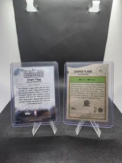 2025-26 Bowman Cooper Flagg Greatness Loading & Rookie of the Year Favorites RC - Image 2