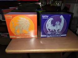 Lot Of 2 Sun and Moon Base Set Elite Trainer Boxes ETB Lunala, Solgaleo - Sealed - Image 1