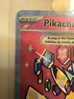 Pikachu EX SIR 277/217 Ascended Heroes Set TCG Pokemon Rare NM Holo Chase Card - Image 2