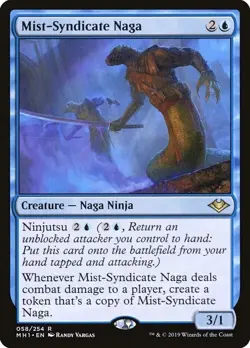 MTG Modern Horizons Mist-Syndicate Naga Magic Gathering Card NM-MINT, PACK FRESH - Image 1