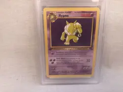 PSA 7 WOTC 1999 1st Edition Fossil Hypno 23/62 Non Holo Rare Card NM - Image 2