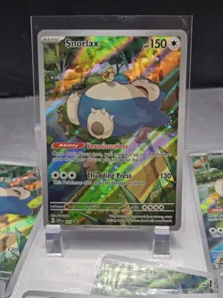Snorlax 151 Sv: Scarlet & Violet Promo Cards Holo Near Mint Won't 10 - Image 1