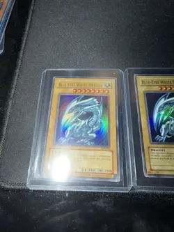 Yu-Gi-Oh! Blue-Eyes White Dragon 1996 SDK-001 LP (3 cards) - Image 3