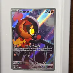 Pokemon Charcadet 022 Me: Mega Evolution Promo Basic Holo Card HP 70 - Image 1