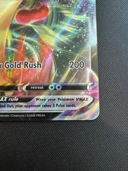 Pokemon Meowth VMAX SWSH Black Star Promos SWSH005 NM Card TCG - Image 3