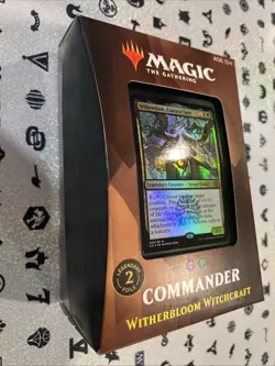MTG - Strixhaven: School of Mages Witherbloom Witchcraft Commander Deck SEALED 630509959020 - Image 2