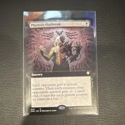 Magic: The Gathering Phyresis Outbreak Phyrexia extended Art - Image 1