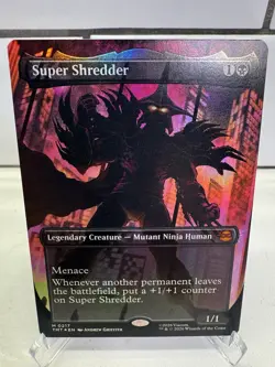 Super Shredder (Borderless) Teenage Mutant Ninja Turtles Foil - Image 1