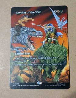 MTG: Teenage Mutant Ninja Turtles - Rhythm of the Wild #12 - Borderless FOIL - Image 1