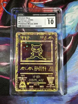 Ancient Mew Holo 2000 Pokemon MOVIE PROMO Vintage CGC 10 Gem Mint - Image 1