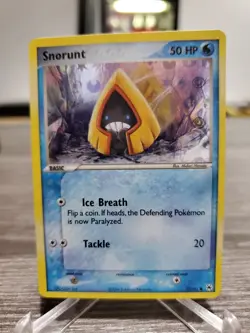 Pokemon TCG Snorunt EX Hidden Legends 73/101 Reverse Holo Common LP - Image 1