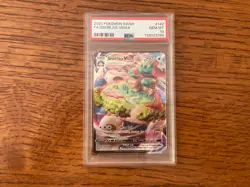 2020 POKEMON SWORD & SHIELD #142 FULL ART/SNORLAX VMAX PSA 10 - Image 1