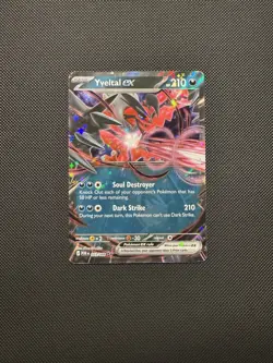 Pokemon TCG Yveltal ex 053/088 ME03: Perfect Order Double Rare Near Mint - Image 1