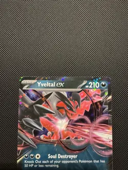 Pokemon TCG Yveltal ex 053/088 ME03: Perfect Order Double Rare Near Mint - Image 3