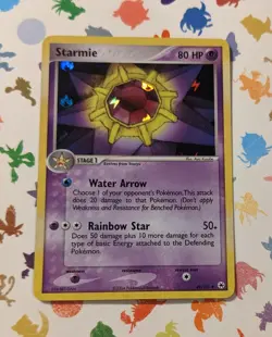 Pokemon TCG Starmie 49/101 Hidden Legends Reverse Holo English 2004 - Image 1