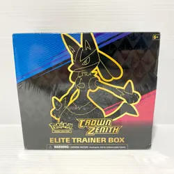 Pokemon TCG Crown Zenith Elite Trainer Box ETB Sealed - Sword & Shield - Image 1