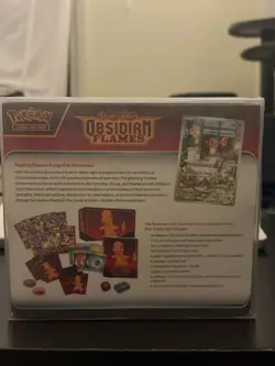Pokemon: Scarlet & Violet 3: Obsidian Flames Elite Trainer Box - 9 Packs 820650853913 - Image 2