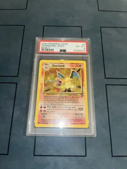 Charizard Base Set 2 #4 2000 Pokemon Holo PSA 6 - Image 2