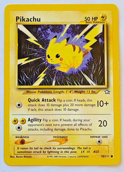 Pokemon TCG: Pikachu Neo Genesis #70/111 VLP - Image 1