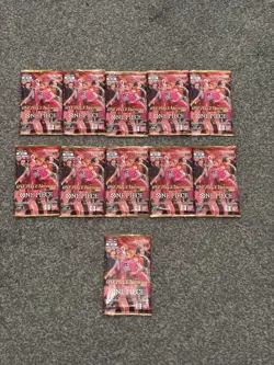 11 x ONE PIECE Card Game EB-03 Heroines Edition English 12 Card Pack - Image 3