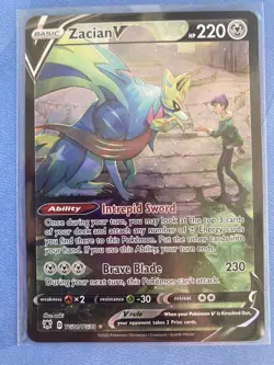Zacian V TG21/TG30 Trainer Gallery - Astral Radiance - Pokemon TCG - Image 1