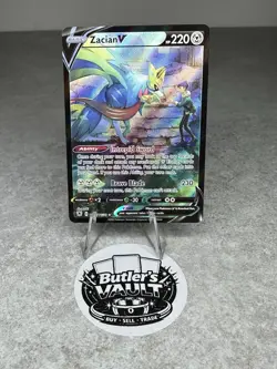 Pokemon TCG Zacian v TG21/TG30 Trainer Gallery Astral Radiance - Image 1
