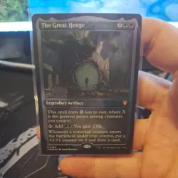 The Great Henge Foil Etched Card #0562 MTG NM - Image 1