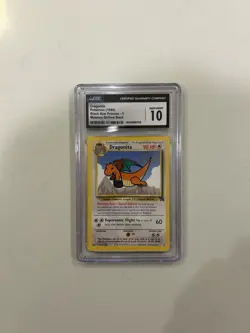 Pokemon Dragonite WB Movie Promo #5 Black Star Promo 1999 Card - Image 1