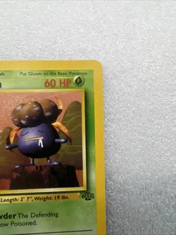 Gloom 37/64 Jungle Regular 1st Edition Pokemon Card TCG MP - Image 4