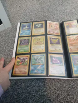 Pokemon TCG Fossil Set Complete Card 62/62 Master, With Binder Folder, WOTC - Image 2