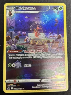 Kricketune GG02/GG70 Crown Zenith: Galarian Gallery Ultra Rare Pokemon Card - Image 1