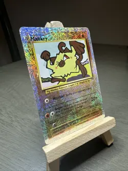 Pokemon TCG Mankey Legendary Collection Reverse Holo Foil Card 81/110 Common LP - Image 2