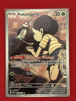 Pokemon TCG Poltchageist 171/167 Twilight Masquerade | Illustration Rare | NM/M - Image 1