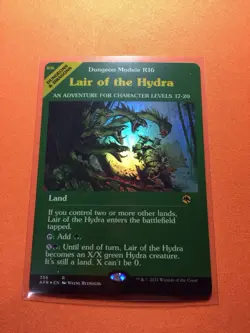 MTG Magic The Gathering Lair Of The Hydra Foil AFR Rare Module Showcase DnD - Image 1