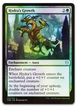 Hydra's Growth #172 (Foil) (NM) Theros Beyond Death THB Magic MTG - Image 1