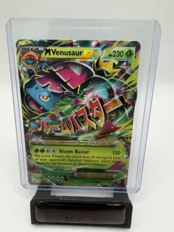 Pokemon Mega M Venusaur EX Holo Rare Card Generations 2/83 LP - Image 1