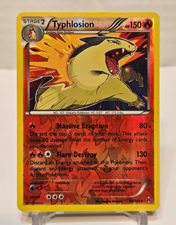 Typhlosion 20/162 Reverse Holo Rare XY: Breakthrough Pokemon 1518 - Image 1