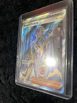 2023 Pokemon TRAINER BOSS’S ORDER FULL ART DOUBLE RARE HOLO 248/193! MINT - Image 3