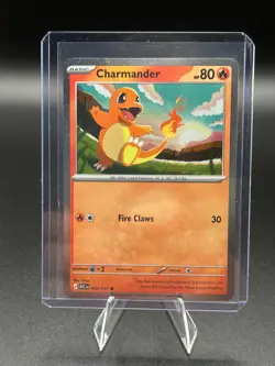 Pokemon Charmander Ascended Heroes 020/217 Cosmo Holo Promo - Image 3